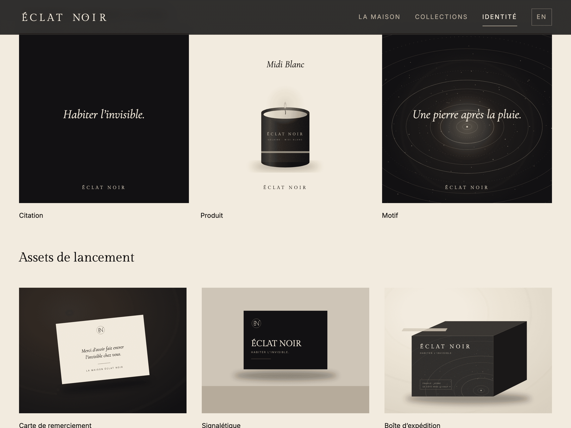 Templates réseaux sociaux : citation, produit, motif Diffusion